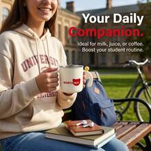 316 Stainless Steel Coffee Mug, Dopamine Style Unique Mugs, Anti-Scald Ergonomic Handle, Portable Coffee Mugs For Student School, Detachable Easy To Clean Tea Cup, Flat Bottom Coffee Mug, Dishwasher Washable Water Cup - Multicolor - View 10
