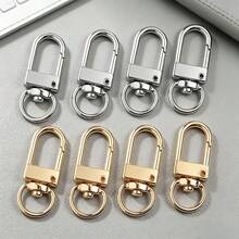25/50pcs Multi-Color Rotating Door Keychains, Metal Clasps, Suitable For Jewelry Accessories And DIY Keychain Jewelry Making - Keychain - View 6