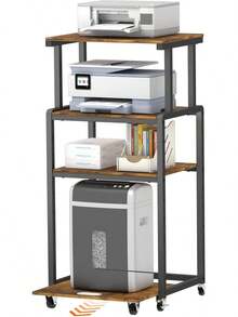 Printer Stands - Brown - View 1