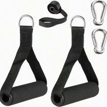 15 Buah -- Set Pita Resistensi Profesional untuk Pria dan Wanita - Pita Latihan dengan Pegangan, Jangkar Pintu, dan Pita Pull-Up untuk Latihan Seluruh Tubuh di Rumah - MultiWarna - View 10