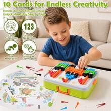 This 3D Mushroom Puzzle Is Designed Based On Montessori Educational Philosophy, With Rich Shape Combination Gameplay That Can Unlock Children's Creative Potential And Cultivate Focus, Making It A Perfect Gift For Birthdays, Halloween, And Christmas. - Mint Green - View 3