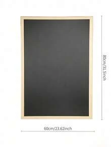 Blackboard, Writable With Chalk On Its Surface, Stain-Resistant And Easy To Wipe Clean. Three Sizes Available, Wall-Mounted For Home And Teaching Use, Lightweight And Durable. - Multiple Specifications - View 14