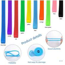 Box Fan Filter Holder Straps, 2 Pcs Elastic Latex Bands For 20-Inch Box Fans And 20x20x1 Filters, Secure DIY Fan Filter Attachment For Home, Garage & Workshop - A - View 11