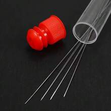 10/100pcs Beaded Needles With Tube, For Handmade Jewelry Sewing Tool Daily Use Needles - Beading Supplies & Jewelry Making - View 9