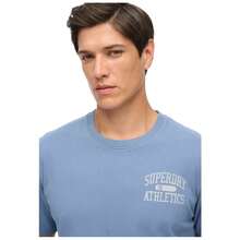 Superdry Men Sports Tees & Tanks - Blue - View 3
