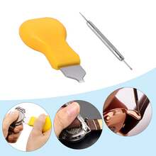 21PCS Watch Back Press Tool Kit with Fitting Dies Watch Case Repair Tool Kit - Silber - Übersicht 6