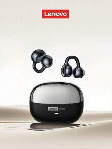 Lenovo LE302 全新藍牙耳機耳夾式全景聲效立體環繞音低延遲音樂遊戲定向傳音ENC噪高清通話配戴舒適運動跑步開放式無線耳機通用智慧型手機電腦 - 彩色 - 查看 14