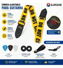 Musical Instrument Straps - Yellow - View 2