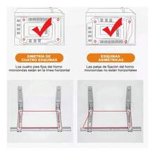 Microwave Oven Stand - Silver - View 7
