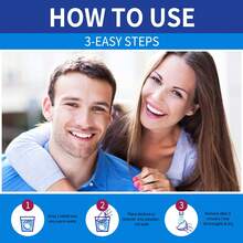 100pcs Denture Cleaning Tablets, Effervescent Daily Cleaner For Dentures, Retainers And Mouth Guards, Convenient Oral Appliance Care For Home And Travel - Solid State - View 3