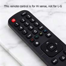 ABS 高品質 EN2B27 英文遙控器，適用於 電視遙控器 L1335 ER-31607R ER-22601 替換件 - 黑色 - 查看 3