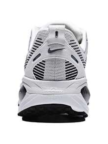 Nike Vomero 18 Men's Running Shoes, White Mesh Cushioned Athletic Shoes For Casual Daily Wear - White - View 4