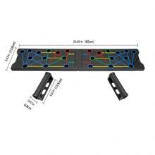 1PC Push-Up Board With Hidden Handle, Multi-Functional Push-Up Training Board, Home/Dorm/Gym Fitness Equipment For Men And Women, Strength Training Rack - Multicolor - View 9