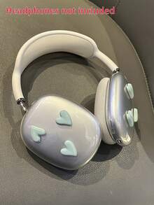 Casing Pelindung Earphone Desain Hati Transparan Gaya Romantis yang Lucu, Cangkang Pelindung Transparan Lembut Tahan Gores, Aksesori Digital, Casing Pelindung Earphone Multifungsi, Pelindung Headphone Over-Ear, Cocok untuk Headphone Over-Ear dan Earcup, Sempurna untuk Halloween, Natal, Kembali ke Sekolah atau sebagai Hadiah untuk Guru, Hadiah Luar Biasa untuk Penggemar Produk Elektronik - Beraneka warna - View 15