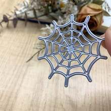 Spiderweb Stencil Die-Cut For Halloween-Themed Decorations, Scrapbooking, And Card Making-High-Quality Steel Stencil - MC976 - View 2