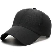 Solid Color Thin Quick-Dry Baseball Cap, Unisex Casual Lightweight Duck Bill Hat For Shopping, Spring/Summer Outdoor Essential - Unisex - View 17