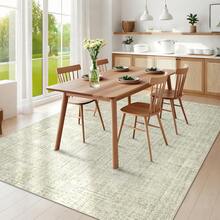 Modern Washable Solid Kitchen Printed Area Rug Easy To Clean Home Aesthetic Decor Carpet Stain Resistant Non Shedding Floorcover Low Pile Soft Entrance Runner Rug Non Slip Bordered Mat Throw Rug For Living Room Dinning Room Bathroom Bedroom Laundry - 淺綠色 - 查看 4
