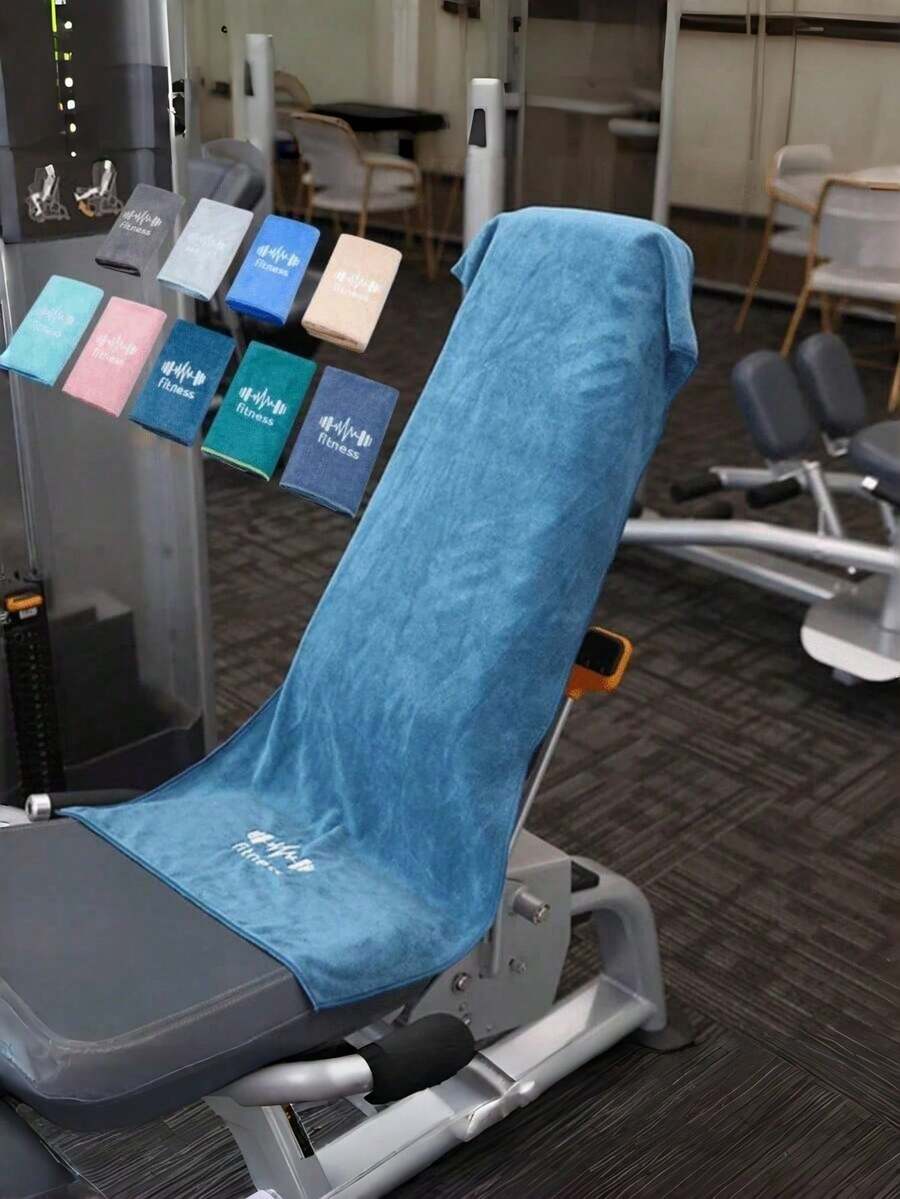 Multi-Color Fitness Towel, Sports Towel, Club Towel, Fitness Equipment Pad, Super Soft, Suitable For Sports, Fitness, Exercise, Travel, Beach, Hiking, Climbing, Camping, Backpacking, Picnic Or Any Other Sports And Outdoor Activities, Also For Daily Use. 15.8 Inches X 37.4 Inches, Quick-Dry Towel. - Multicolor - View 1