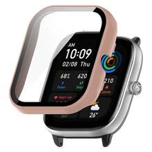 Capa Acrilico protetor de tela Compativel Para Amazfit GTS 4 mini - Transparente - Visão 4