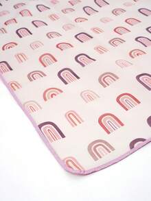 1PCE Baby Splat Mat ,Washable Portable Picnic Mat And Table Cloth,For Under High Chair/Arts/Crafts - Multicolor - View 4