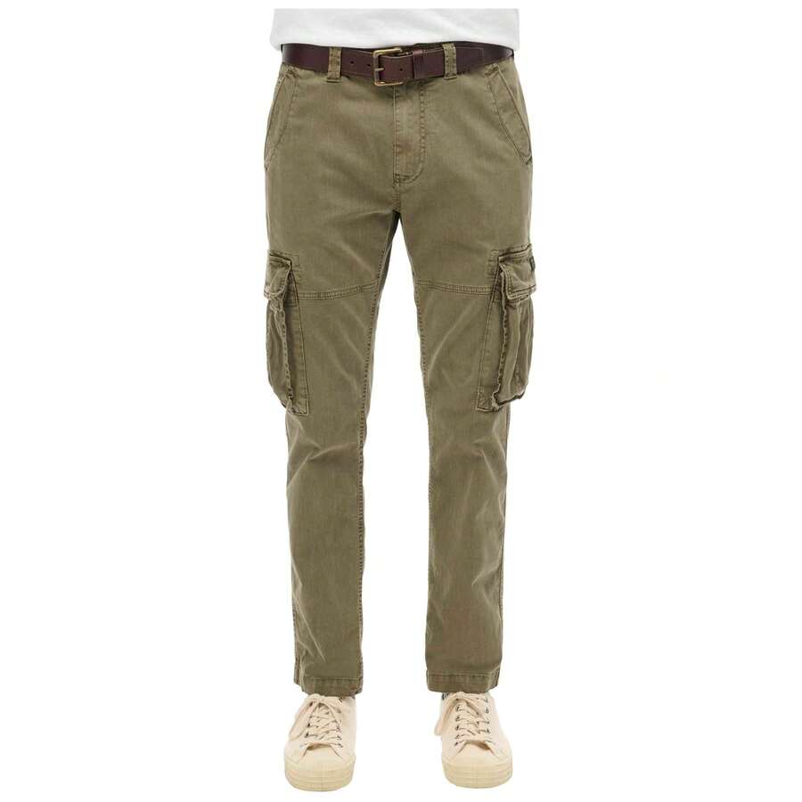 Superdry Men Sports Pants - 綠色 - 查看 1