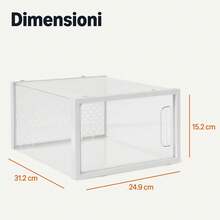 Boîte de rangement pour chaussures - PETIT - Voir 10