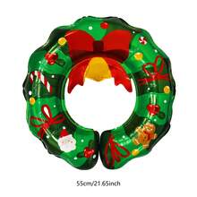 Christmas Wreath Balloons Christmas House Decoration Hanging Balls Christmas New Year Party Decor - Multicolor - View 5