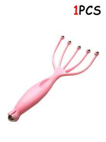 1pc Head Massage Comb Roller Ball Five-Claw Scalp Massager Octopus Head Scratcher Scalp Clearing Head Therapy Relaxation Comb - Multicolor - View 7