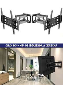 Tielopa Articulating Wall Mount - Black - View 4