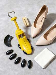 Adjustable Shoe Trees, Anti-Wrinkle Shoe Trees, Durable Shoe Shaping, Anti-Wrinkle, Moisture-Absorbing, Odor-Absorbing, Suitable For Wide Feet, Unisex, Neutral Shoe Shape, Transform A Pair Of Shoes Into A Perfect Fit, Relieve Foot Pads And Calluses, Durable Shoe Shaping, No Power Required, Suitable For Dress Shoes, Boots And Synthetic Leather Shoes - Multicolor - View 2