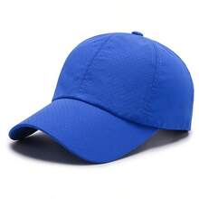 Solid Color Thin Quick-Dry Baseball Cap, Unisex Casual Lightweight Duck Bill Hat For Shopping, Spring/Summer Outdoor Essential - Unisex - View 19