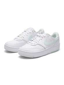 Nike 新款GAMMA FORCE輕盈透氣低幫休閒耐磨女子板鞋 - 白綠色 - 查看 1