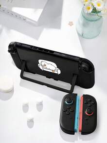 New Switch 2 (2025) 遊戲主機配件 1件裝 疲憊鴨圖案保護殼，相容於 Switch 2、Switch NS/Switch OLED/Lite，Switch 遊戲主機配件收納袋保護套，適合 Switch 玩家的浪漫禮物 - 彩色 - 查看 18