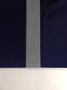 两件套女士春秋季圆领短袖T恤和松紧腰宽松裤套装，休闲日常夏季优雅装扮 - 寶藍色66 - 查看 10