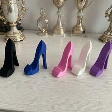 Creative Red High Heel Phone Stand, 3D Printed, Perfect For Decorating Desk Or Bedside Table. It's A Valentine's Day Or Easter Phone Stand Decoration, Office Desk Decor, Gift Decoration. - High Heel - View 10