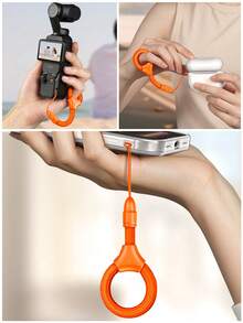 Short Side Mini Hanging Chain Adjustable Length Multi-Function Braided Wrist Strap Compatible With DJI/Bluetooth Earphones/Phones - Multicolor - View 4