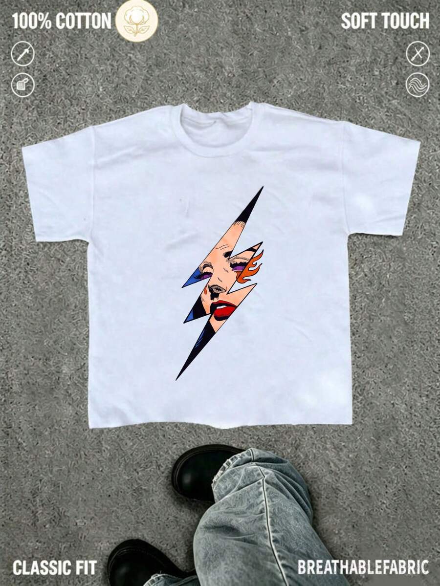 Men T-Shirts - White - View 1