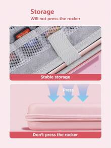 Ayotu Cartoon Strawberry & Dot & Flower Pattern Game Console Shell And Accessories Compatible With Switch/Switch OLED/Switch Lite, Includes Protective Case, Storage Bag, Dock Shell, Controller Protective Cover And More Styles To Choose From, Back To School Gift/Birthday Gift/Anniversary Gift. - View 4