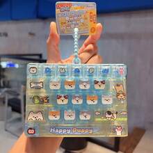 Fun Exquisite Cute Toy Pendant Stress Relief 26-Grid Button Keychain Backpack Charm Gift - Multicolor - View 12