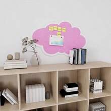 1 Papan Dekoratif Awan Ukuran Besar, Papan Pajangan Foto Serbaguna, Papan Pesan Kantor dan Rumah, Papan Latar Belakang Dinding Tanpa Pengeboran, Papan Pesan Serbaguna, Cocok untuk Rumah, Belajar, Kerja, Kantor, dll. - 1PC - View 5
