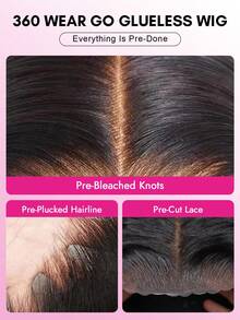 ISEE Hair Afro Curly Invisi Draw-Strings 360 Lace Frontal Glueless Wig Wear And Go Bleached Knots Natural Color 14-26 Inch 180% Density Natural Scalp Look Pre-Plucked Hairline Invisible Lace Seamless Blend For Women - SNatural - View 8