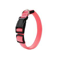 Collar de perro de PVC impermeable, hebilla de liberación rápida, collar de goma fácil de limpiar para perros pequeños/medianos/grandes - Color aleatorio - Ver 7