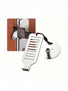 2/1pc Portable Door Lock Device: Essential Tool For Home Privacy, Travel And Hotel Protection - Adjustable Portable Door Lock, Suitable For Home, Hotel, Apartment And Dormitory - Provides Better Privacy Protection - Multicolor - View 8