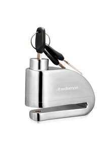 Redlemon Disc Lock With Alarm For Bicycle And Motorcycle - Silver - View 10