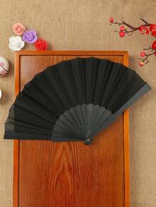 1pc Women's Folding Hand Fan, Vintage Fabric Fan - Carnival Fan, Chinese Kung Fu Tai Chi Festival Dance Decorative Handheld Fan, Christmas Gift/Birthday Gift, Elegant Lightweight Kung Fu/Tai Chi Fan - Professional Folding Design, Classic Sound Effect, Traditional Chinese Style (Due To The Fragile Material Of The Fan, There May Be Defects. The Fan Is 23cm Long, Please Note Before Purchasing.) - Multicolor - View 12