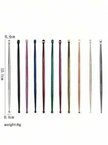 Tonsil Stone Remover - Non-Slip Design, Ergonomic Handle, Can Remove Tonsil Stones And Earwax, Durable Oral Care Tool, Beneficial, Stylish And Sturdy Design, Personal Care Product, Portable Cleaner, Stainless Steel Material, Suitable For Home And Travel - Multicolor - View 5