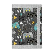 Dompet Remaja Hadiah Liburan, Dompet Hadiah Ulang Tahun, Dompet Kanvas Lipat Tiga untuk Konsol Game dan Olahraga Luar Ruangan - Dompet Praktis untuk Anak Laki-laki dan Perempuan - MultiWarna - View 12