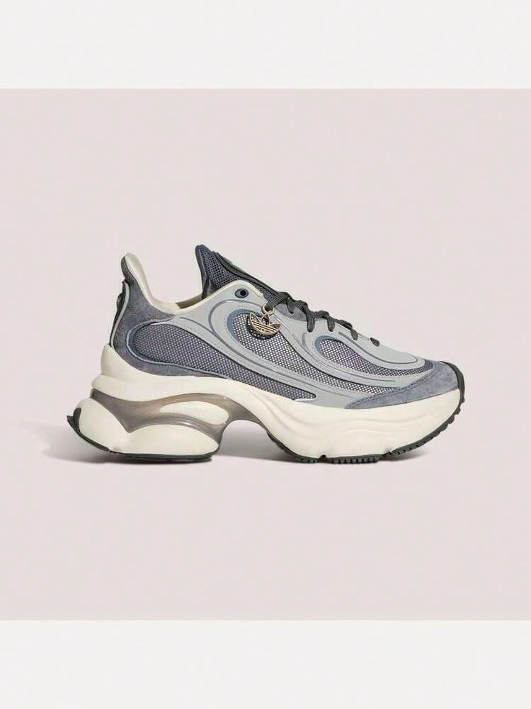 Adidas Originals Sepatu Sneakers Kasual Low-Top Unisex OZVENUZ W KJ3974 - Light Grey - View 1