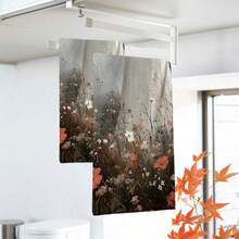 2/4/48pcs Halloween Series Wildflower Forest Ghost Pattern Printed Kitchen Towels - Ultra Soft, Highly Absorbent Polyester Dishcloths And Hand Towels, Perfect For Holiday Decor, Kitchen Decor, Party Decor - Multicolor - View 5