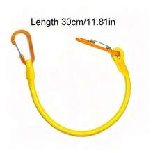 LOTANK 30-210cm Expandable Elastic Bungee Cord, Multi-Purpose Tie-Down Strap For Kayaking, Cycling, Luggage Packing, Outdoor Travel, Camping, Storage Accessories - Multicolor - View 6